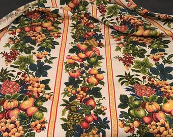 Vintage Waverly Fabric, Upholstery Fabric, Fall Fabric