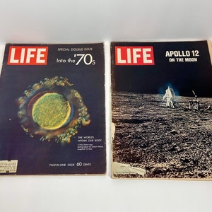 Vintage Life Magazines December 1969 Issue, May 1970 Issue