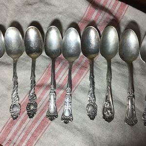 Vintage Silverplate Spoons