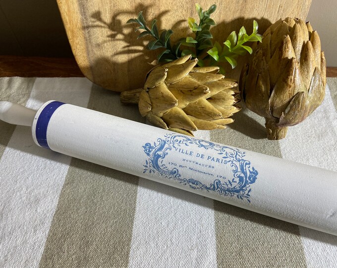 Vintage Rolling Pin, Kitchen Decor Etsy