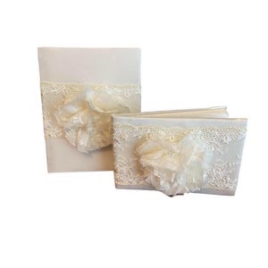 Wedding Keepsake Book and Guest Book