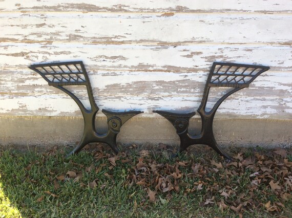 Cast Iron New Peabody Desk Legscast Iron Bench Legscast Iron Etsy