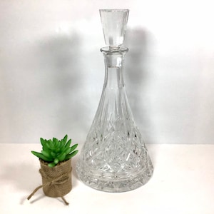 Godinger 34oz crystal wine decanter