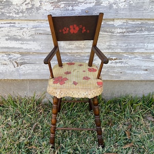 Vintage Handmade Doll Highchair