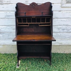 Oak sale secretary desk