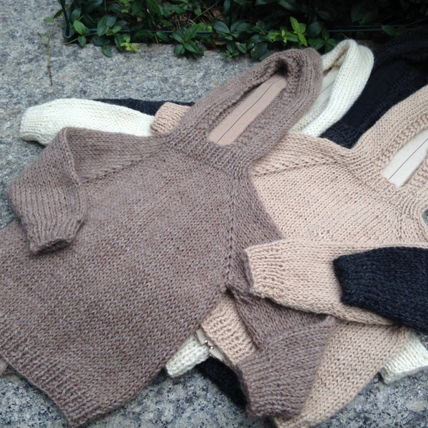 baby hoodie knitting pattern