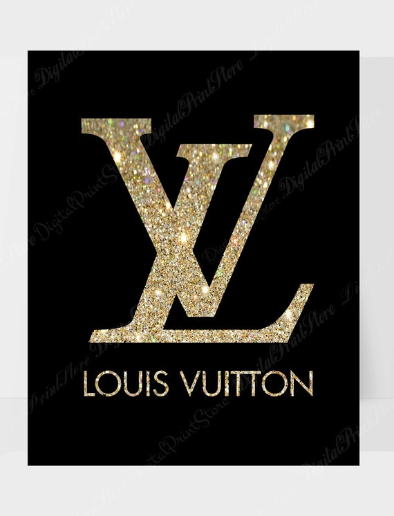 Louis Vuitton 8x10 Print Vuitton Logo Girly Print Etsy