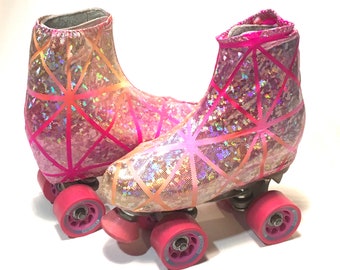 Roller Skate Covers Mod Quads Shattered