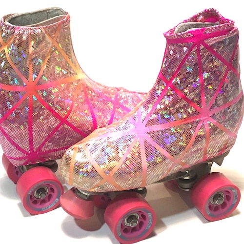 Roller Skate Covers Mod Quads Shattered Etsy