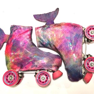 skate boot covers mermaid style