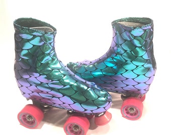 Roller skate boot covers