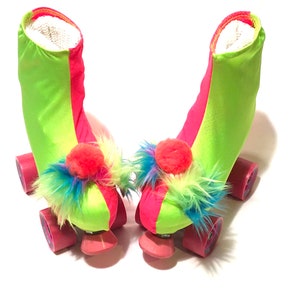 Roller skate boot covers Troll