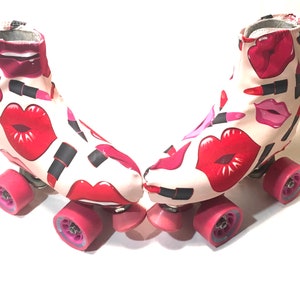 Roller Skate Boot Covers Hot Lips