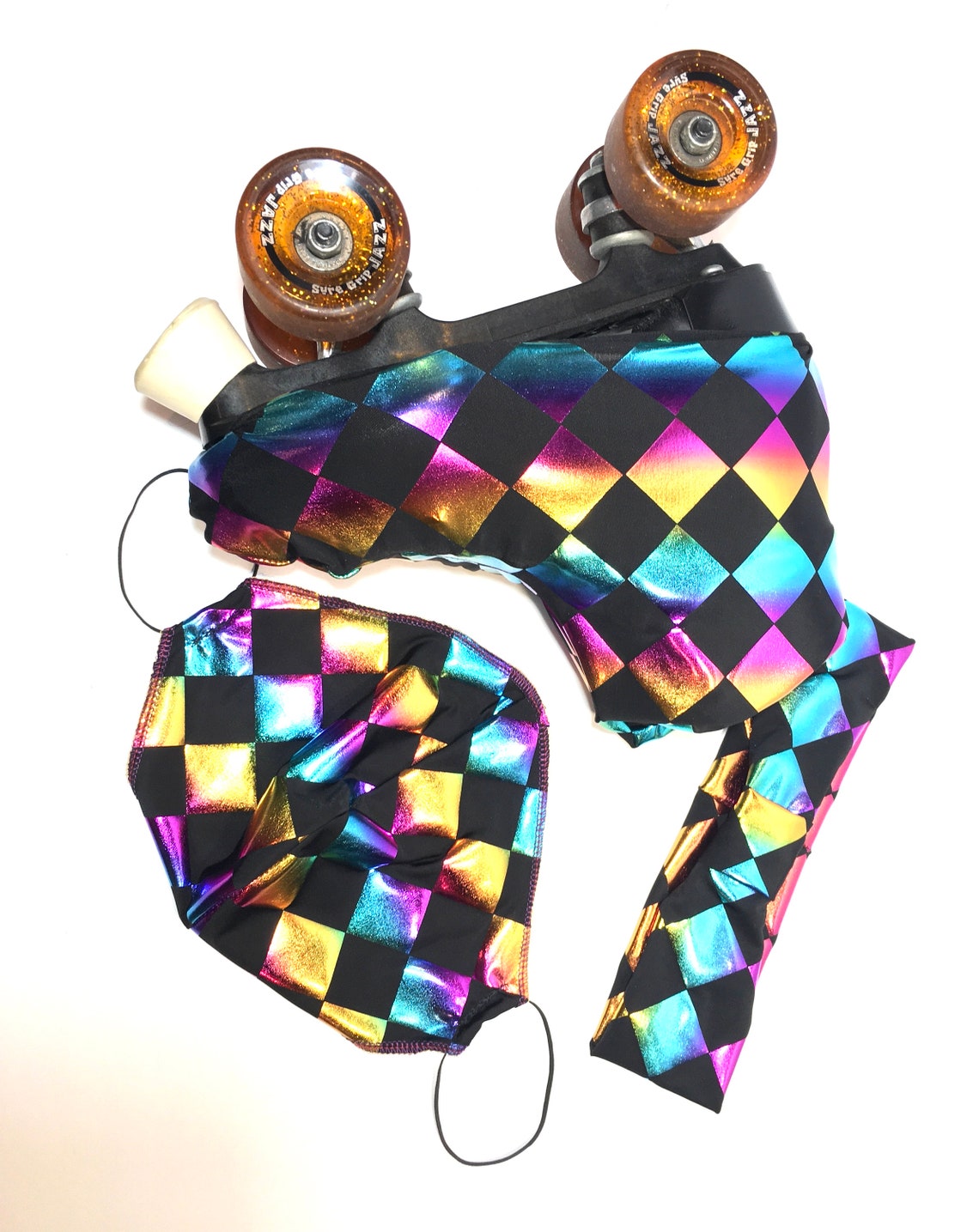 Roller skate covers for four wheelers Mod Quads 3 piece set Etsy