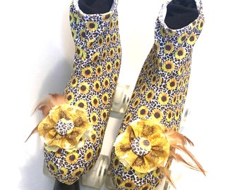 Womens skate boot covers Rolling Miss Daisy