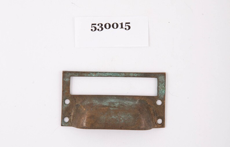 Label Square Bin Pull 530015 Etsy