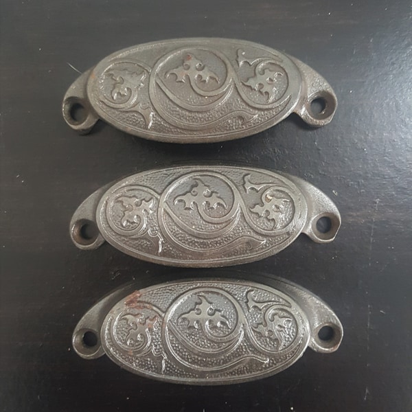 Grape Vine Antique Bin Pulls from the 1870's