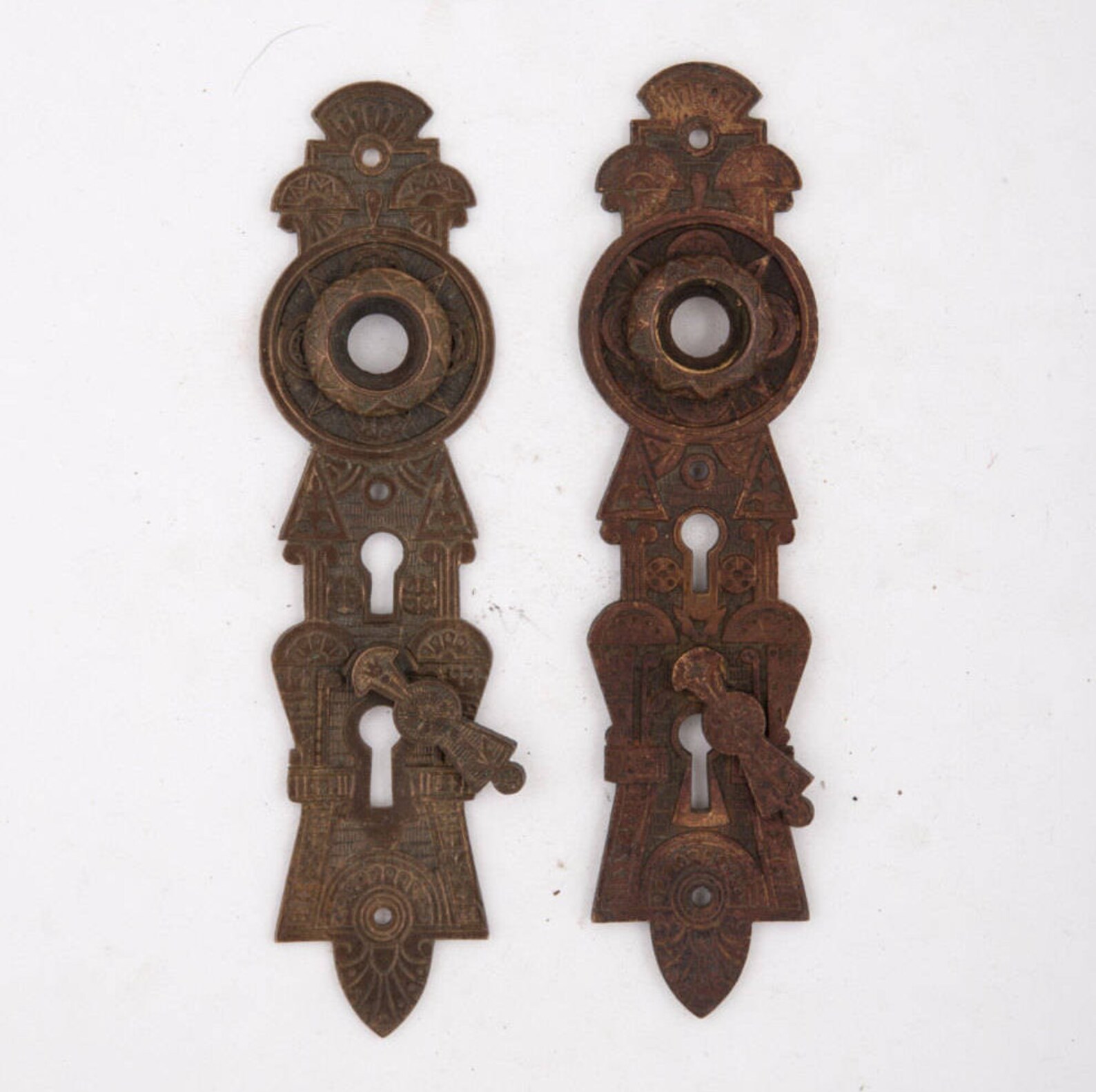 Antique Decorative Entry Door Plates 530585 Etsy