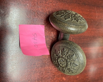 Antique Doorknob Pair*