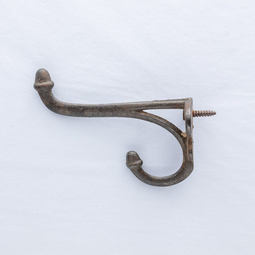 Antique 1760 Cast Iron Hook Etsy