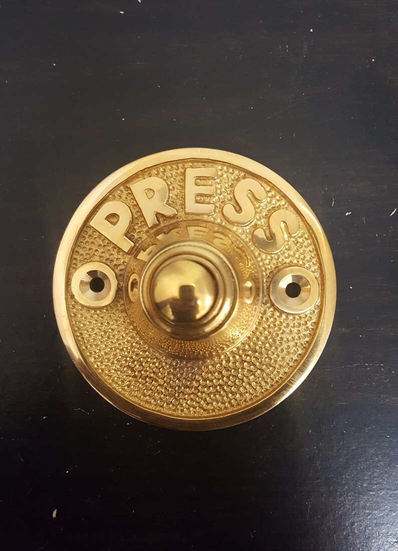 Press Button Door Bell Etsy