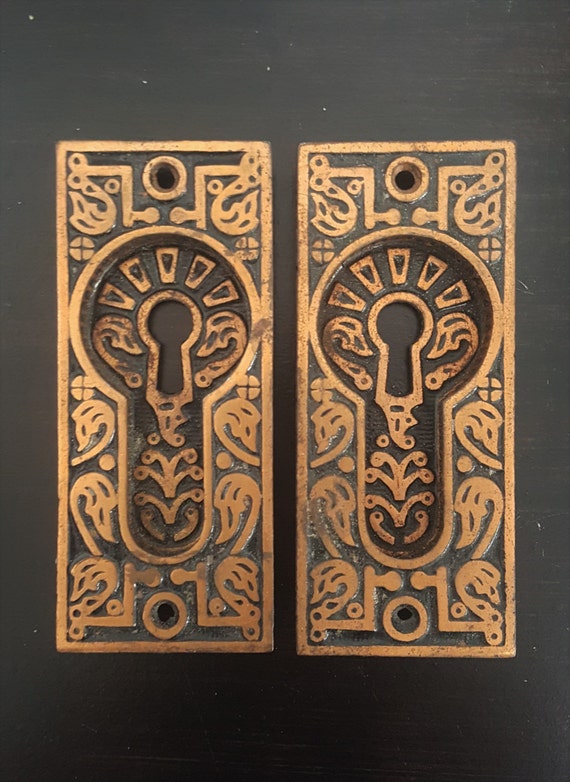 Swan Head Antique Pocket Door Pulls 530811 Etsy image 0 - Swan Head Antique Pocket Door Pulls 530811 Etsy
