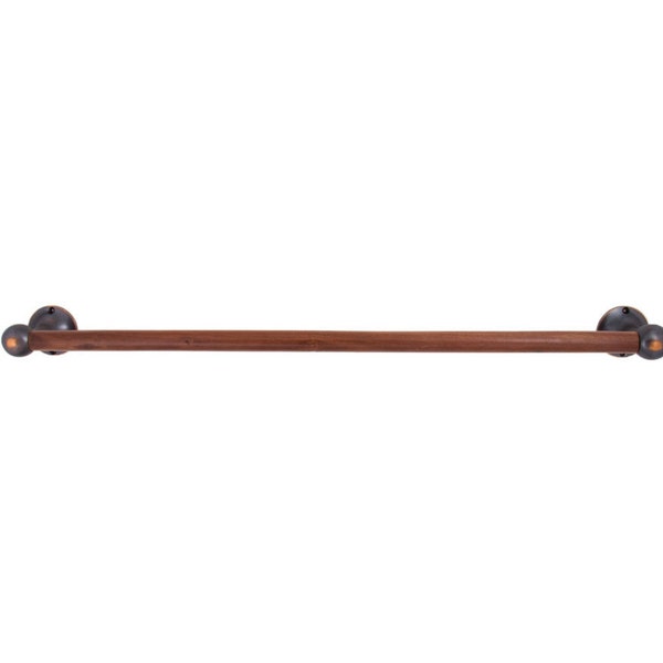 Wood Towel Bar - Etsy