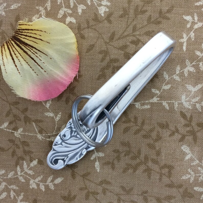 Silver Key Chain EVENING STAR Purse Hook Key Ring Finder Etsy