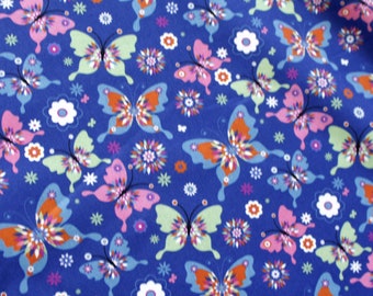 0.5 m woven fabric "Butterfly", 12.60 euros/meter, 145 cm wide, cotton fabric