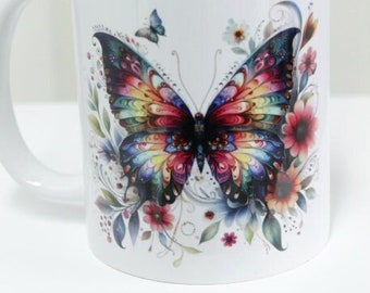 Tasse "Butterfly", Schmetterling, 325 ml