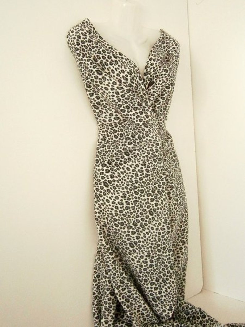 Trendy costume fabric Leo animal print