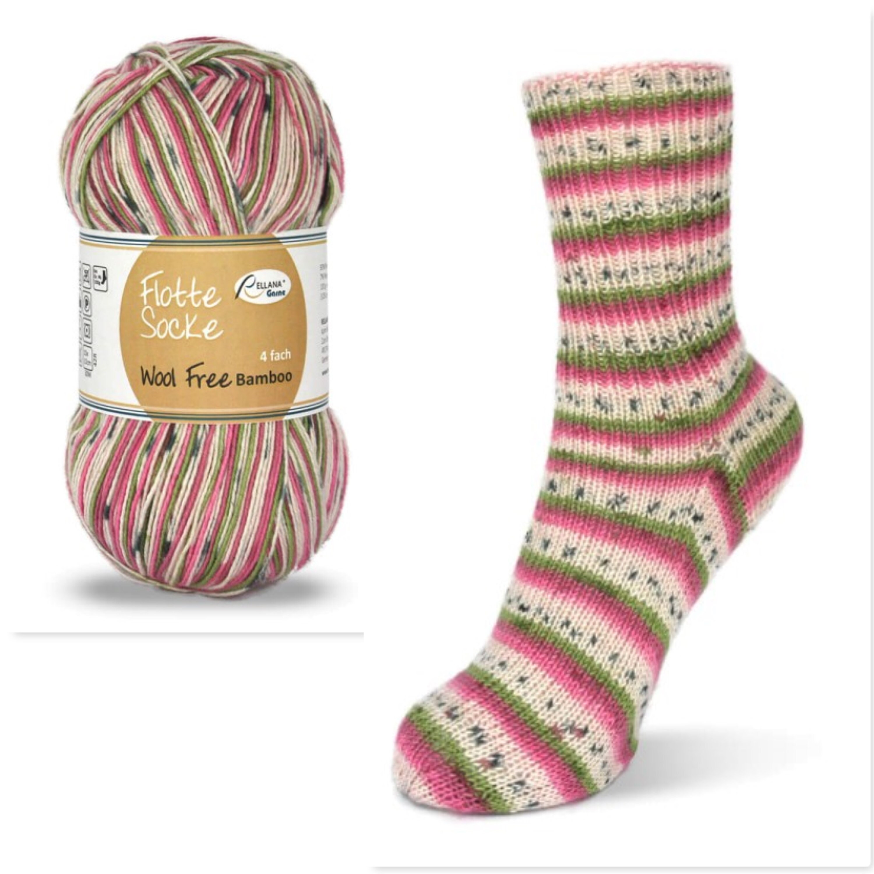 Wool Free Bamboo Summer Sock Yarn Rellana Stocking Yarn Etsy