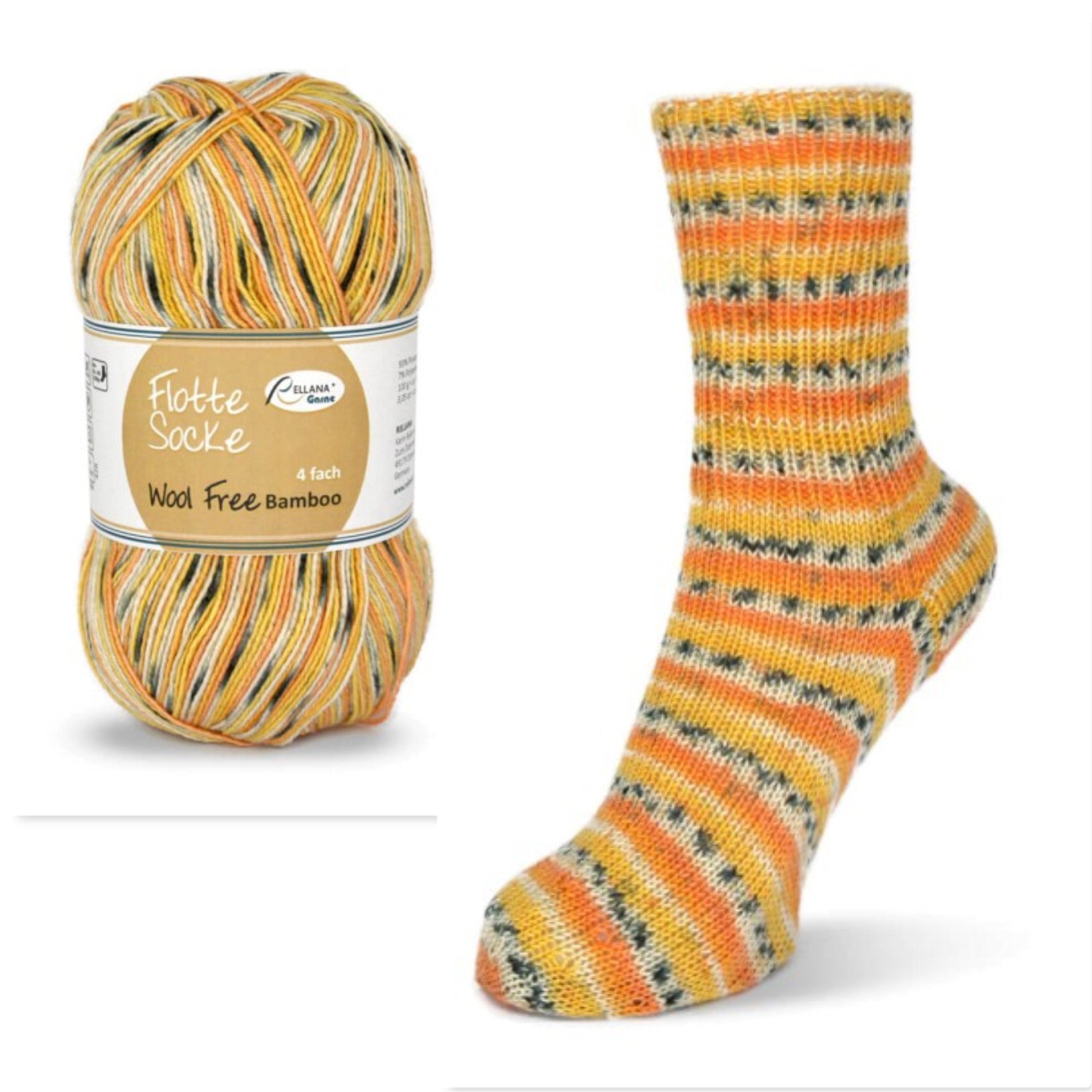 Wool Free Bamboo Summer Sock Yarn Rellana Stocking Yarn Etsy