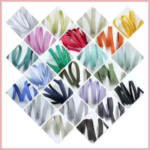 5 m Paspelband,(0,60 Euro/m), Zierband , Paspel,  uni, Baumwolle, 12 mm