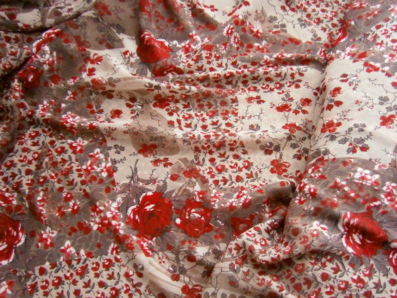 layered look crashed Designer chiffon
