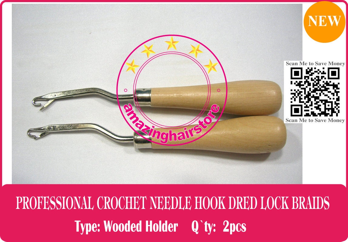 1/2/4/6/12/24 Pieces Brand NEW Crochet Hair Needle Hook Dreadlock