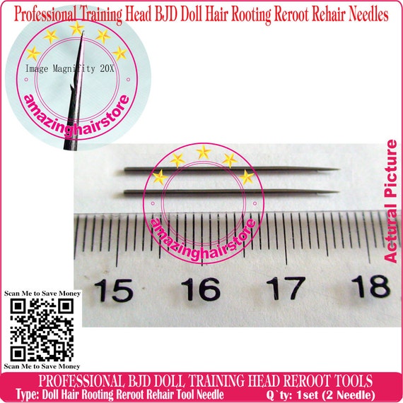 reborn doll hair rooting tool kit