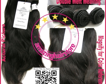 10 "12" 14 "16" ENVÍO GRATIS 4 Bundles 100% sin procesar virginal brasileño de la onda natural de Remy extensiones del pelo humano