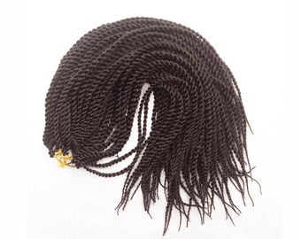High Quality Loop Twist Braiding Hair 18+20+22 inch Crochet Twist Braids Synthetic Hair Extensions-Buy 5 pack get 1 pack FREE