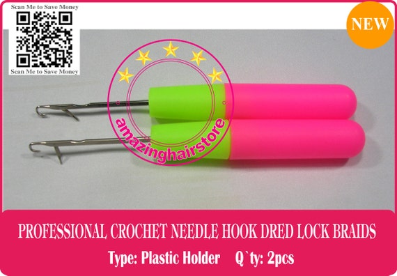 1/2/4/6/12/24 Pieces Brand NEW Crochet Hair Needle Hook Dreadlock Dread  Lock Tools FREE SHIPPING 