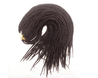 Buy 5 pack get 1 pack FREE High Quality Loop Twist Braiding Hair 18+20+22 inch Crochet Twist Braids Synthetic Hair Extensions