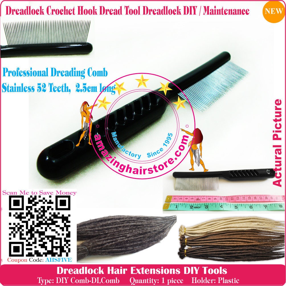 Professional Dreadlock Dreading Comb / Dread Comb Brand New Dread Comb for  Dreadlocks DIY / Maintenance 