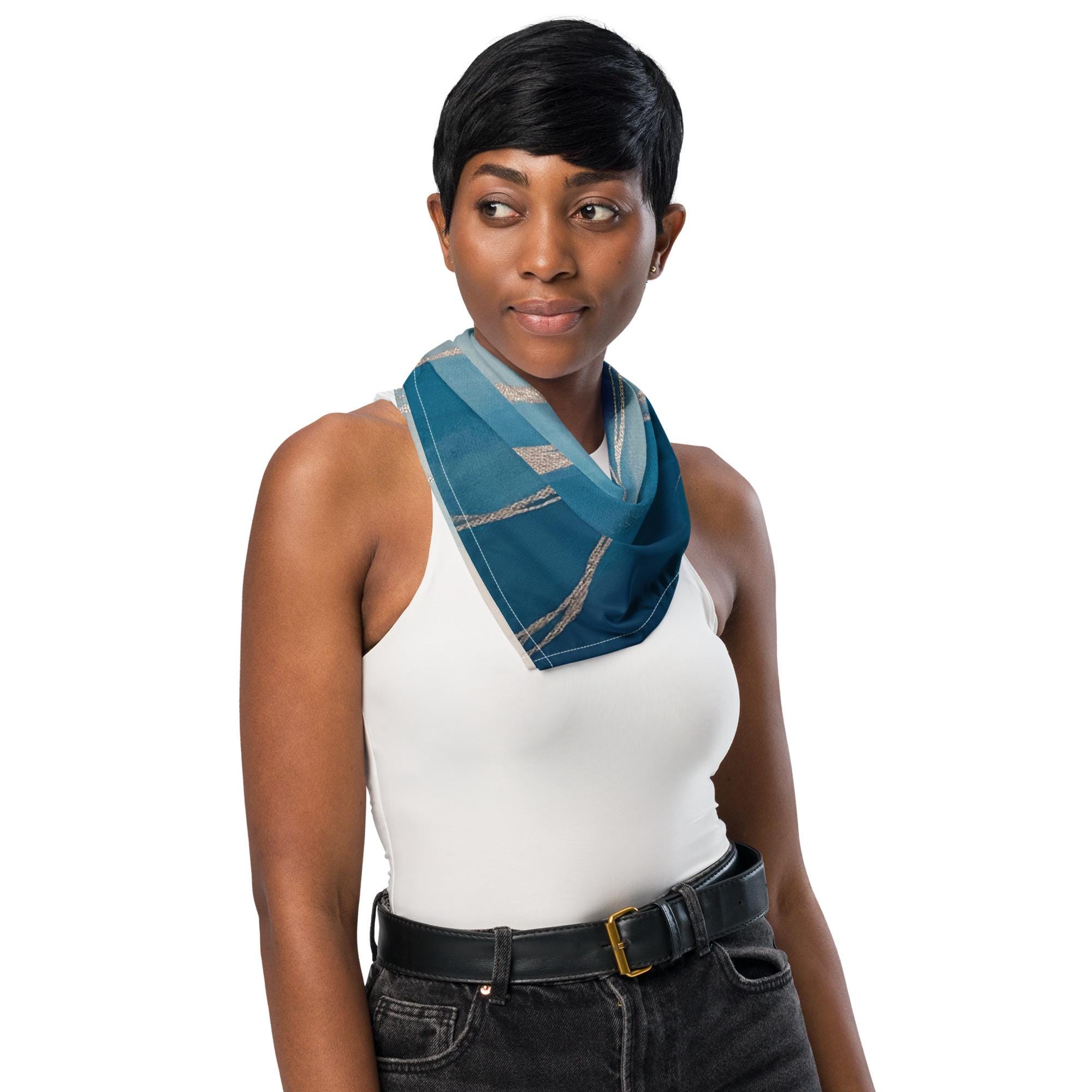 Ocean Waves Bandana