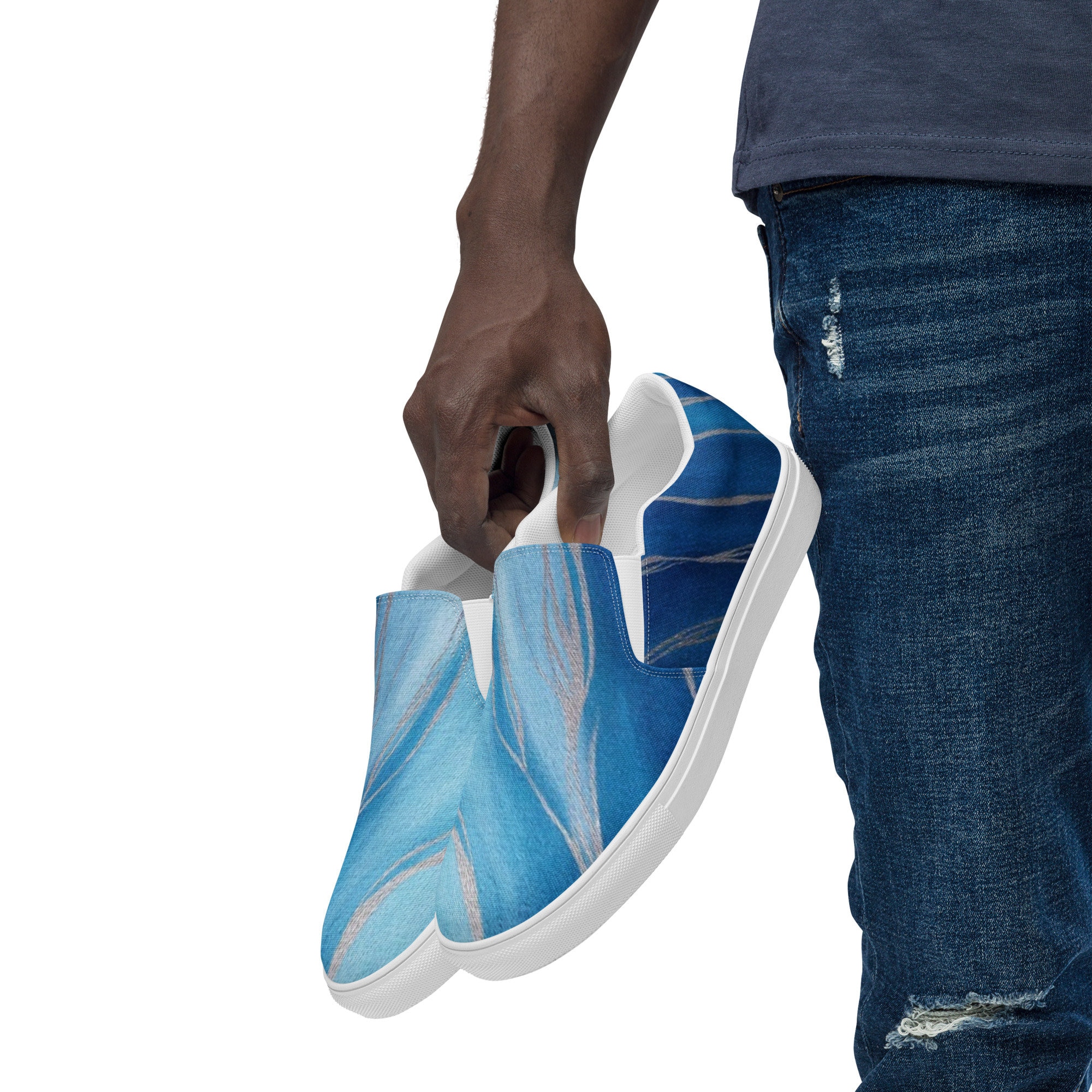 Men’s slip-on canvas shoes