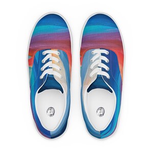 Men’s lace-up canvas shoes