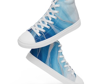 Women’s high top canvas shoes