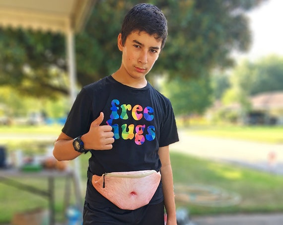 Colorful Free Hugs Tshirt Gift for Her or Him - Rainbow Gift