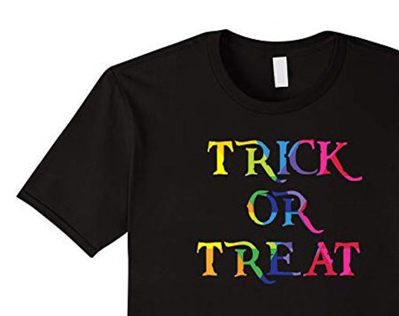 Trick or Treat Tshirts Colorful Halloween Apparel Unique Family Tees Halloween Gifts for Him or Her Smell My Feet Song