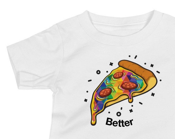 Funny Twins Tshirt Baby Jersey Short Sleeve Tee for Two Toddlers Pizza Shirt Baby Shower Gift