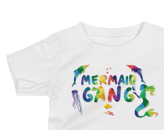 Mermaid Gang Baby Jersey Short Sleeve Tee Mermaid Life